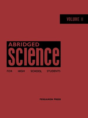 cover image of Abridged Science for High School Students
